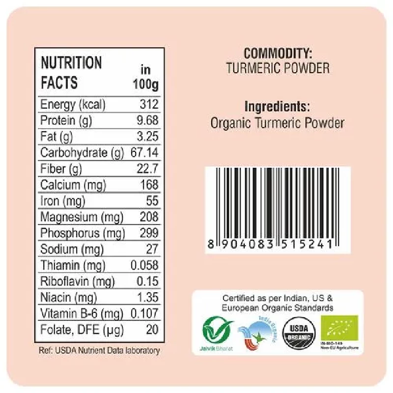 Organic -Turmeric Powder, 200 g-4.webp